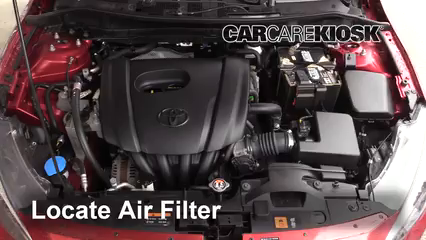 2016 Scion iA 1.5L 4 Cyl. Air Filter (Engine) Replace